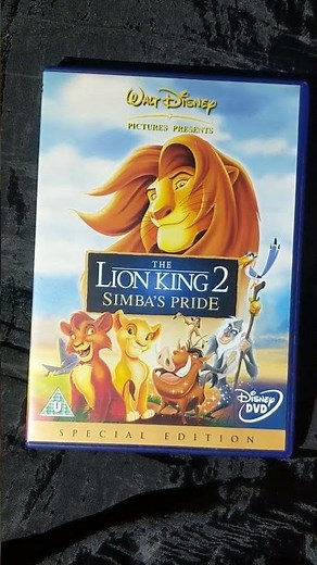 The lion king 2 simba's pride DVD/VHS#subscribe #shorts