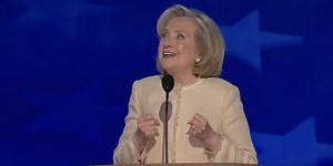 Video: Hillary Clinton Quotes SUFFS During Her DNC Speech