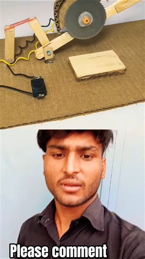 Small cutter machine diy project at home #schoolproject #scienceproject