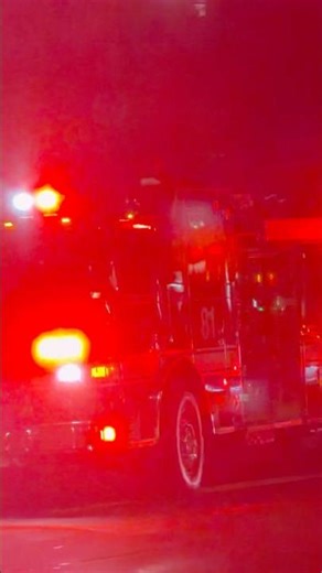 E81 responding code 3 to a medical emergency #medical #medicalcondition #firefighter