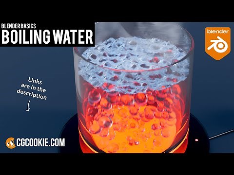 How to Animate Boiling Water in Blender (With Bubbling Effect)