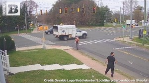 66K views · 1.5K reactions | Talk about a close shave! Two heroic barbers rushed out of Look Sharp Barbershop in East Hartford, Connecticut, to save a little girl after seeing her run towards traffic on April 10. Police say the girl escaped from her mother at a bus stop. | Breitbart | Facebook