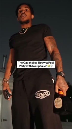 DDG & The Capaholics Threw a Pool Party with NO Speaker 😭