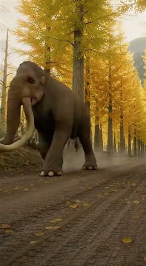 Hadrosaurus vs a swarm of tiny Compsognathus in a Prehistoric World