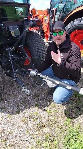 Quick Tip: Connecting A PTO Shaft #Kubota