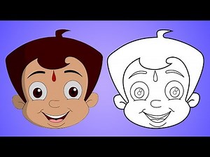 Learn How To Draw your Favorite Cartoon Chhota Bheem