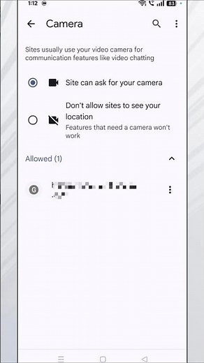 How To Allow Camera Acces In Google Chrome #shorts #youtubeshorts #shortsfeed #viral