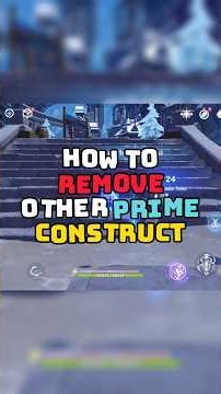 How to Remove Other's Prime Construct | #genshinimpact #snezhnaya #shorts
