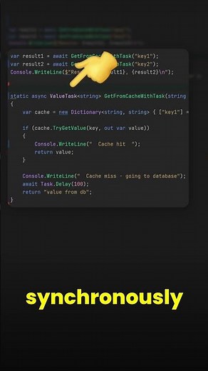 ValueTask vs Task in .NET