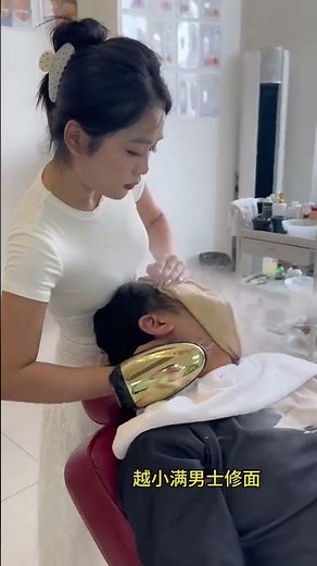 ASMR Barber Shaving Stress Relief Sleep #Shorts #ShortsVideo