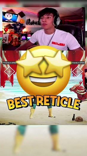 The BEST Reticle in Apex Legends EVER!!! 🤩 #apex #apexlegends