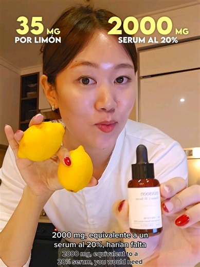 Diferencias entre Jugo de Naranja y Serum de Vitamina C