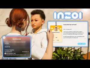 Adopting A Child and Getting Medical Help To Have A Baby in inZOI! NEW UPDATE Early Access Gameplay