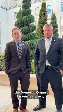 Organic Trade Association Advocates for the Domestic Organic Investment Act on Capitol Hill