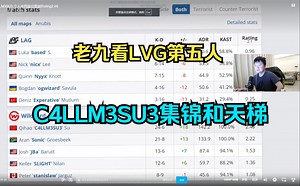 老九看LVG第五人C4LLM3SU3集锦和完美天梯视角 感觉还行的