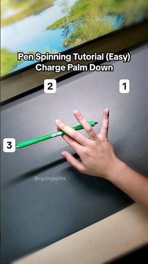 EASY Pen Spinning Trick In 4 STEPS For BEGINNERS ✌️