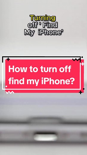 Cómo desactivar 'Buscar mi iPhone' fácilmente