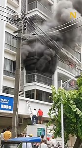 14M views · 212K reactions | Desperate child trapped on balcony as a massive fire raging inside. | Circle of Kindness | Facebook