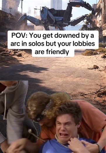 PVE lobbies for the win! #Meme #MemeCut #arcraiders #arc #raiders | raiders