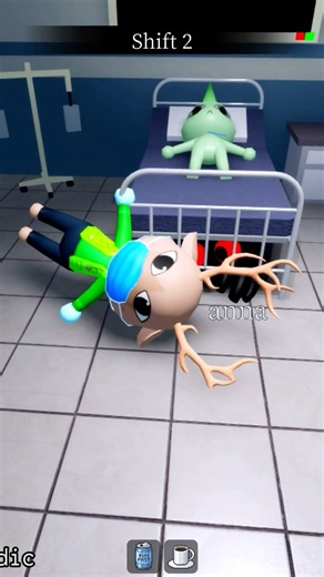 I’m playing as a paramedic in Animal Hospital #roblox #animalhospital #funny #moments