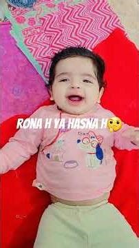 Jab baby bina wajah rone aur hansne lage 😂😭 | Cute Baby Moments