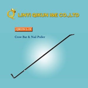 [Hot Item] L-19 Drop Forged Nail Puller Cold Chisel Crow Wrecking Bar