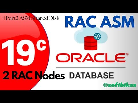 Oracle RAC 19c Part 2 - Create ASM Shared Disks || RAC 2 Nodes || Step by Step tutorial #oracle19c