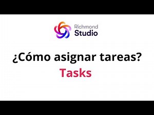¿Cómo asignar tareas? - Docentes - Richmond Studio