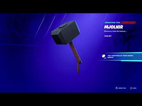 Can The NEW Captain America Skin Hold THOR'S MJOLNIR?!❗️⚡️ (ALL WORTHY Skins For Mjolnir)
