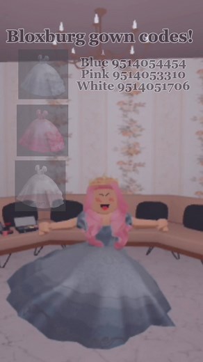 Bloxburg gown codes! #roblox #bloxburg #fypシ #robloxprincess #trending