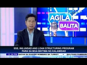SSS launches loan restructuring program for calamity victims