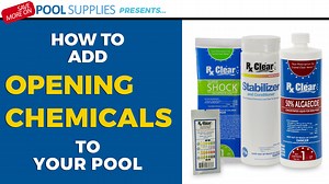 Watch How to Add Opening Pool Chemicals to Your Swimming Pool on Amazon Live