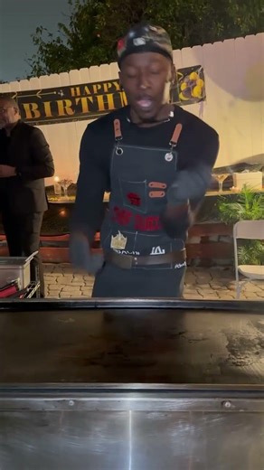 Bloopers Players mess up to 😂😂 #bloopers #hibachi #foodie #cooking #catering #party #funny #fyp