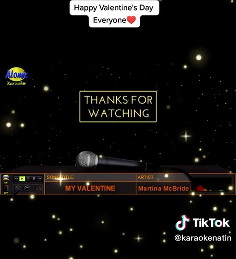 Karaoke: My Valentine by Martina McBride