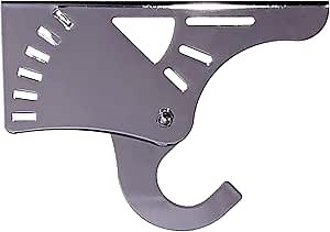 Sloped Ceiling Clothes Rod Bracket (Chrome Finish)