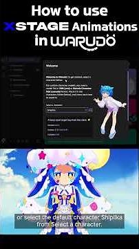 1 Minute to Animate: Using XSTAGE in Warudo