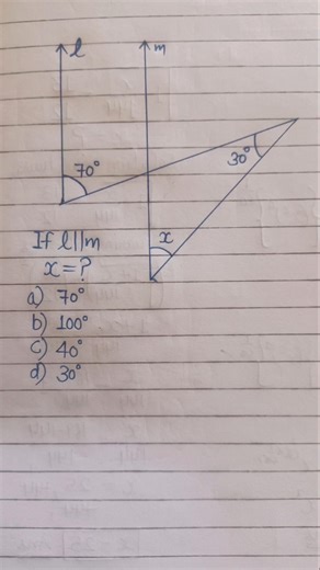 a simple lines and angles problem maths||#maths #mathematics #education