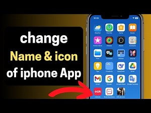How to Change App Icons & Names on iPhone | Customize iPhone Home Screen