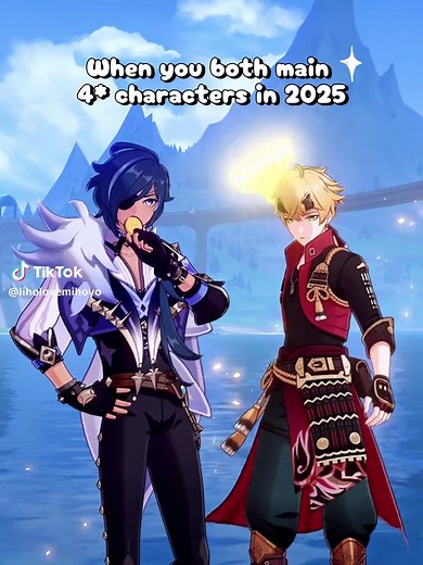 Main 4* Characters in Genshin Impact Showcase 2025