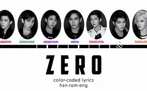 【油管搬运】INFINITE- ZERO (韩-罗马音-英) 歌词