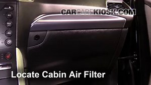 Cabin Air Filter Replacement: 2019 Ford Edge SE 2.0L 4 Cyl. Turbo