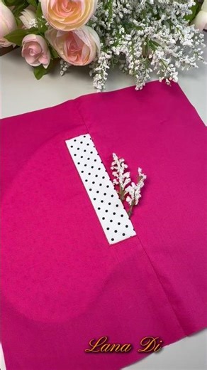 How to Sew a Side Seam Pocket with Placket🥰🌷✂️❤️