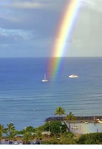 #ハワイ 旅行#hawaii #oahu #ワイキキ #虹