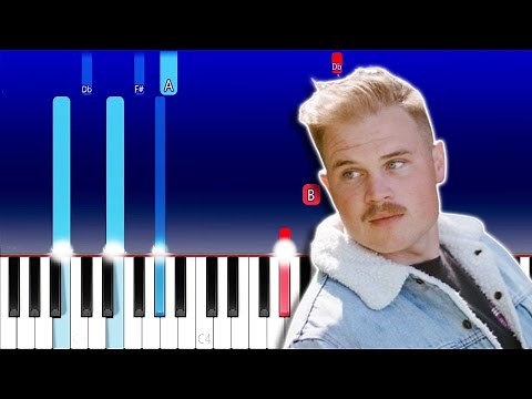 Zach Bryan - Something In The Orange (Piano Tutorial)