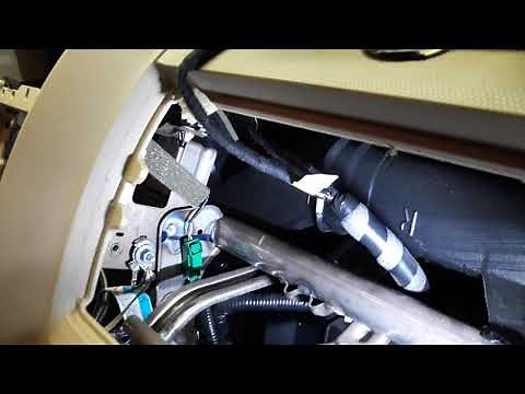 2008 to 2012 Ford Escape air condition problem heat damper easy fixed