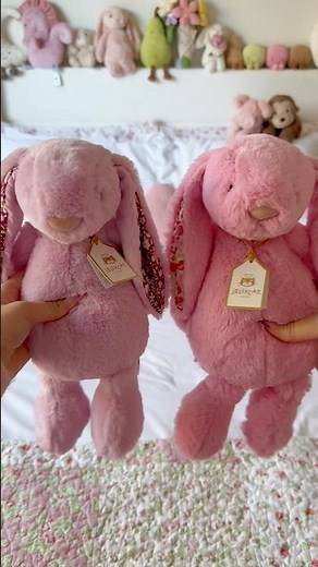 jellycat luxe bunnies!!🐰💖 ‪@JellycatLondon‬ #unboxing #jellycatcollection #jellycats #bunny #cute #