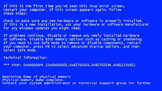 如何面对Win7 蓝屏