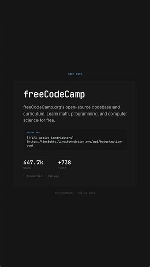 The Open-Source Curriculum Developers Are Returning To — freeCodeCamp #github #opensource #coding