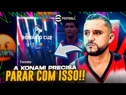😡💥 KONAMI, ASSIM NÃO DÁ!! A VERDADE SOBRE A ROMÁRIO CUP E OS OPENS | ESTA TUDO ERRADO NO EFOOTBALL!!