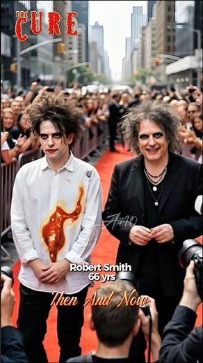 The Cure THEN vs NOW: A Nostalgic Red Carpet Moment You Can’t Miss!#rocklegends#80smusic#aiart